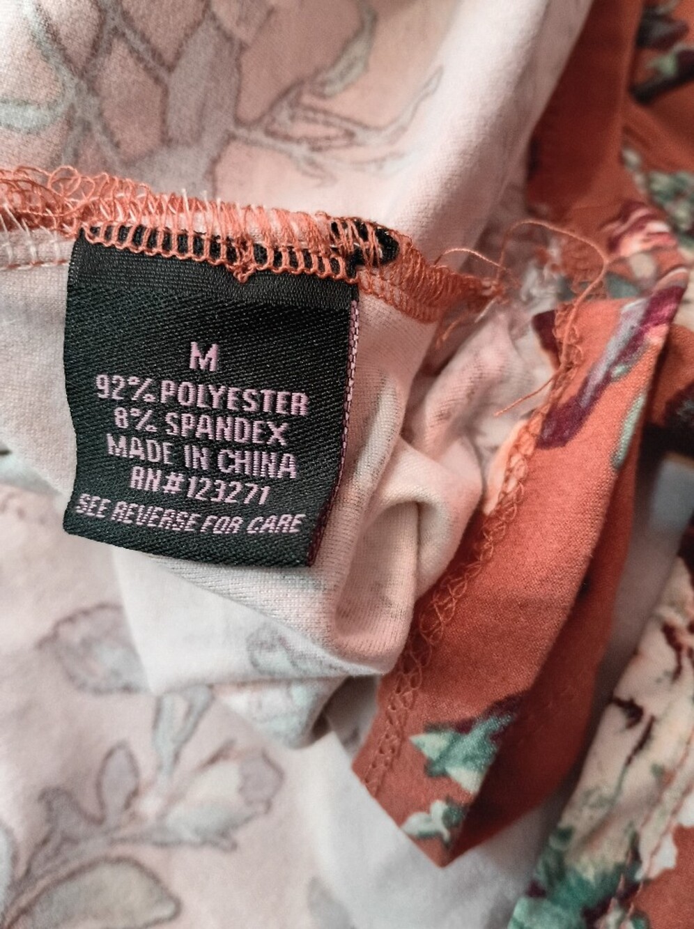 🛍️ BUNDLE ONLY🛍️Dusty Rose Floral Off-Shoulder Long Sleeve Midi Dress - Picture 8 of 10